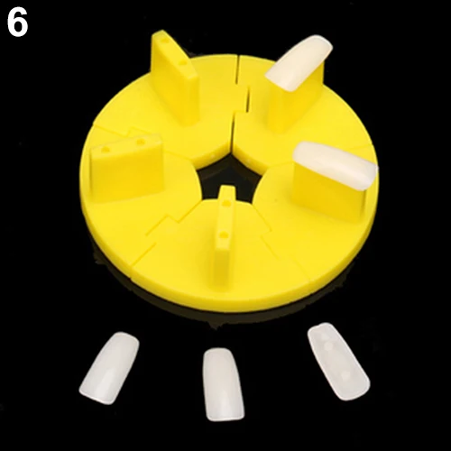 Съемные практика тренировочный дисплей стойка для нейл арта накладные