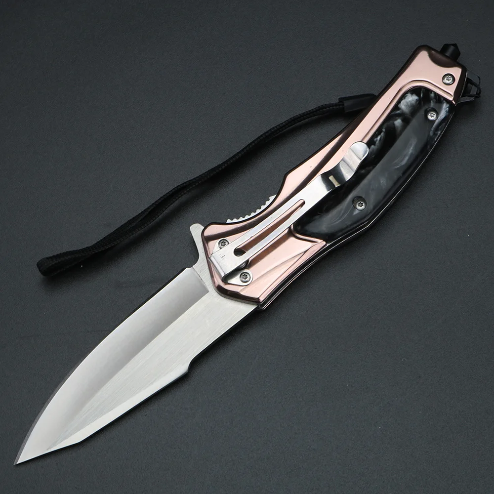 

Daily folding pocket knife Pocket clip Outdoor knife camping hunting fishing hiking knives