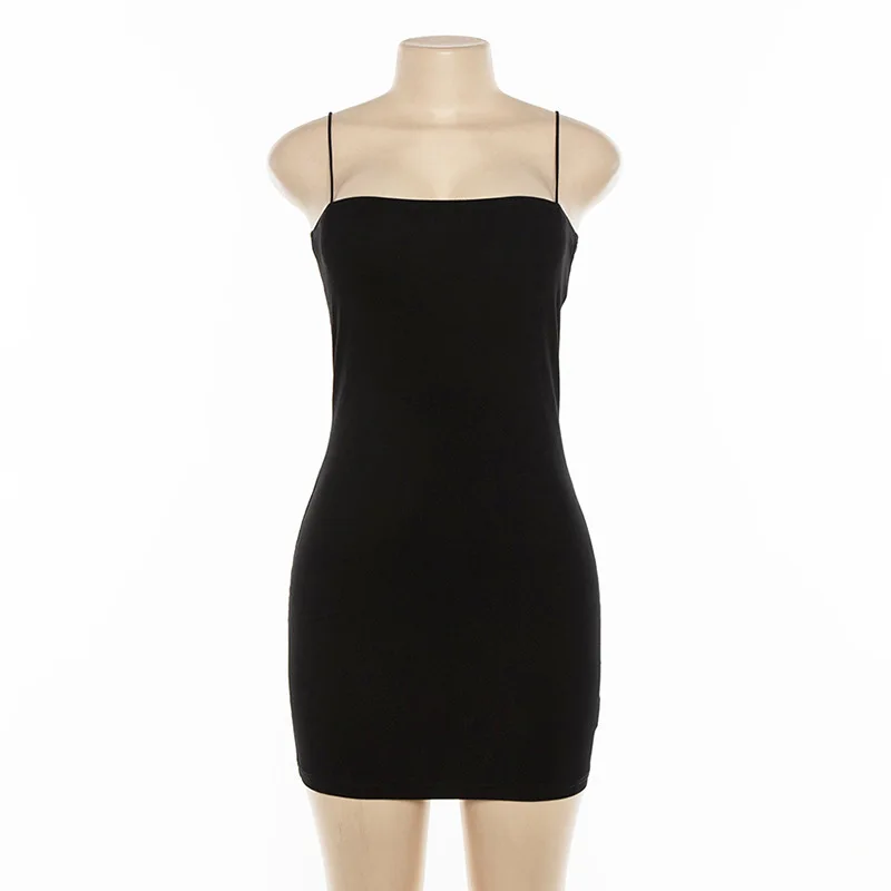 

Summer Fashion 2020 New Arrival Sexy Sleeveless Backless Nude Black White Red Bodycon High Street Women Tops Crop Camis