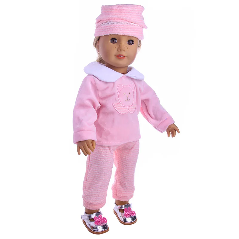 Кукольная одежда для 18-дюймовой американской куклы и новорожденного ребенка на 43