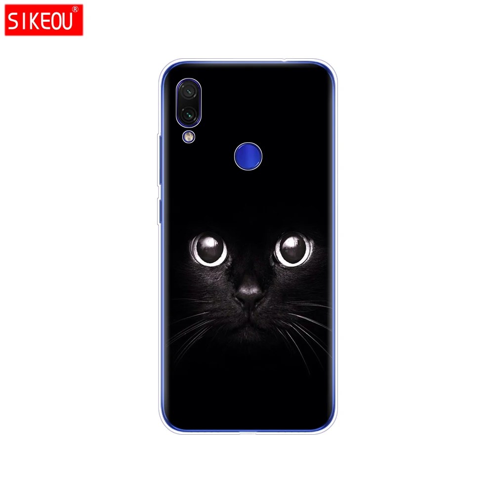 Для Xiaomi Redmi Примечание 7 Чехол Силиконовый мягкий чехол накладка из ТПУ для