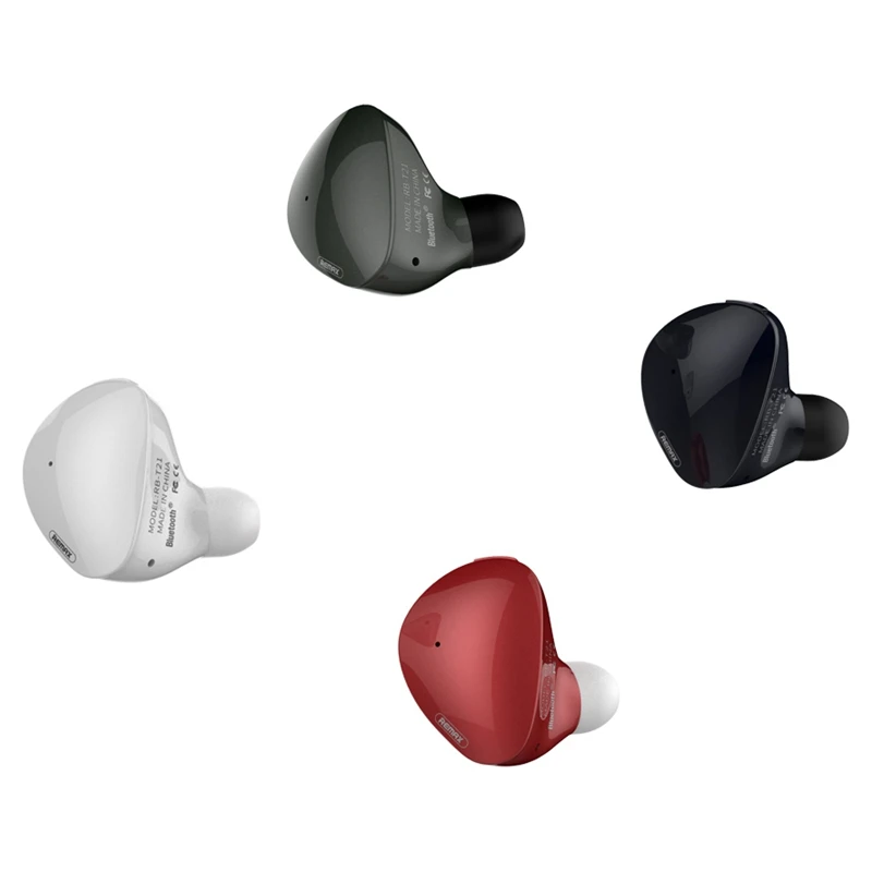 Remax Rb-T21 в ухо Мини Беспроводная bluetooth-гарнитура поддерживает Многоточечное соединение перезаряжаемый мини 4,1