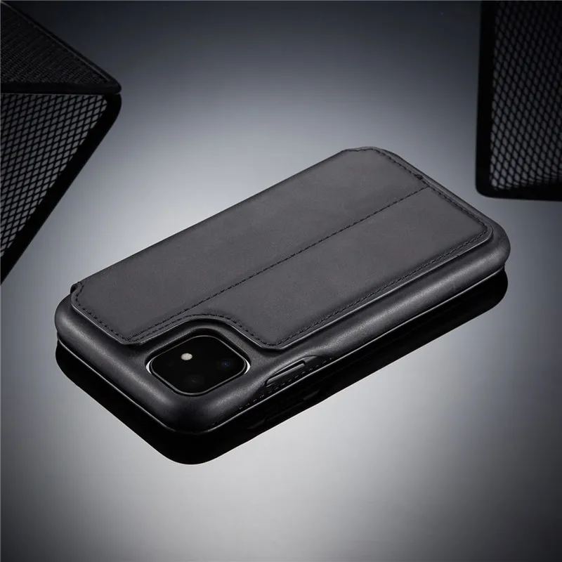 Чехол-бумажник для iPhone 12 Mini 11 Pro X XR XS Max SE 2020 8 7 6 6S Plus кожаный | Мобильные телефоны и