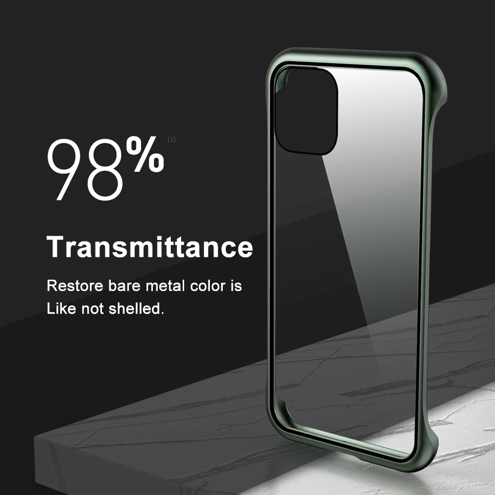 Чехол для iphone11 11 pro max X S R 7 8PLUS магнитный прозрачный чехол с градиентом однотонный