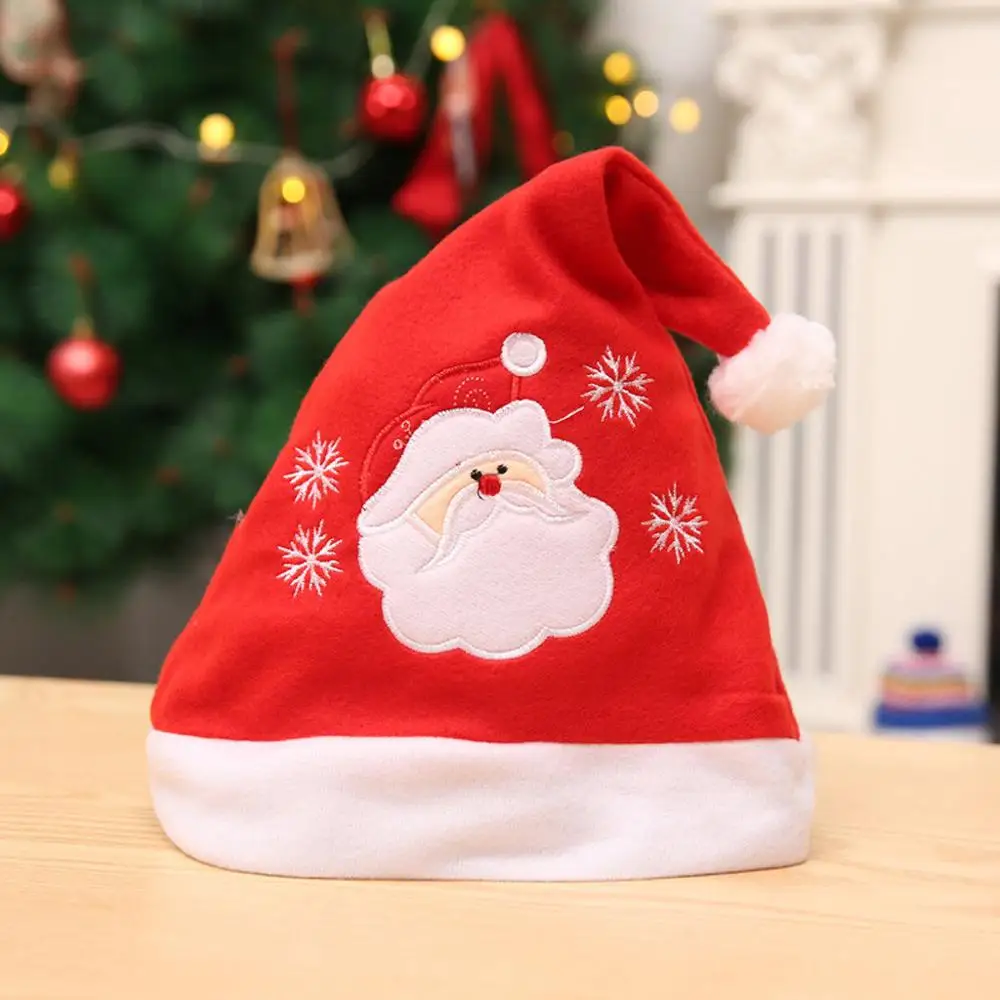 Фото Рождественская шапка Санта Клауса для женщин и мужчин вечерние шапки реквизит Orna
