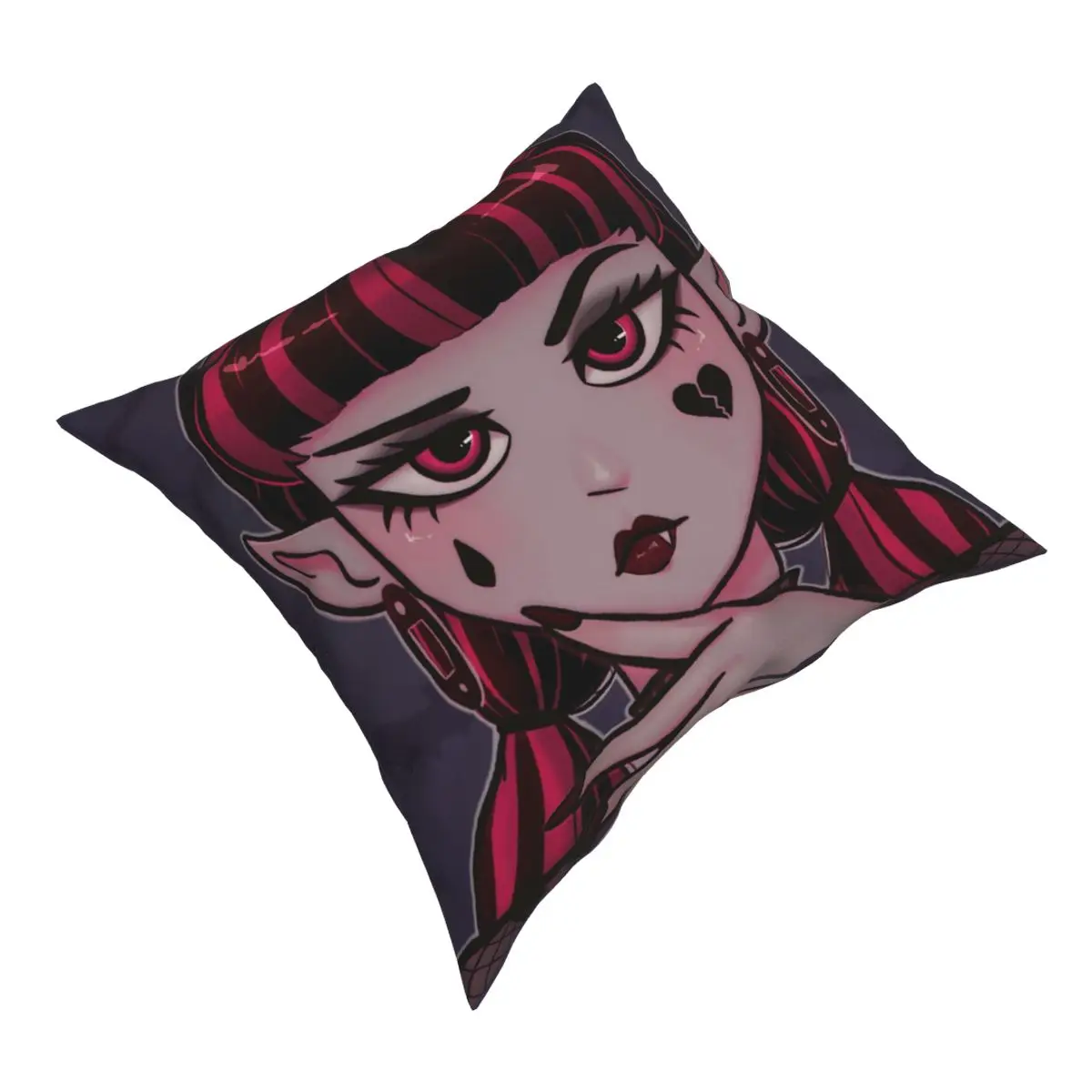 Тени для век Draculaura Monster High Подушка Чехол Печатный чехол подушки из полиэстера