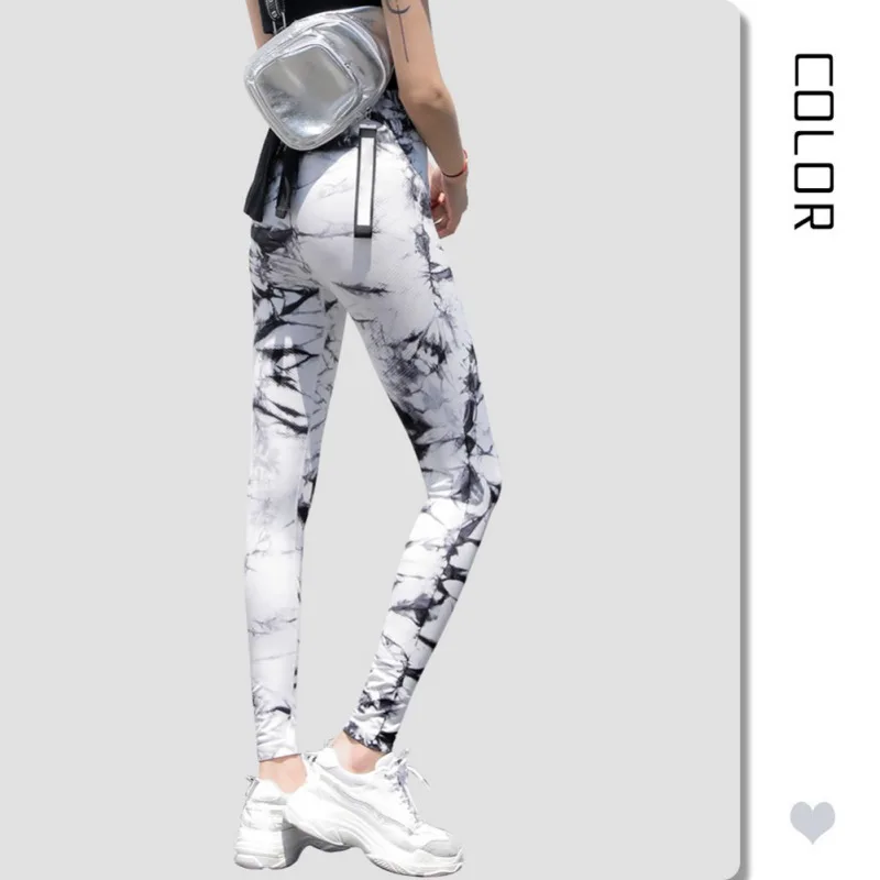 

2021Balight Women Yoga Leggings Soft Woman Workout Leggins Pant Black Ink Thin Section for Gym Sports Fitness