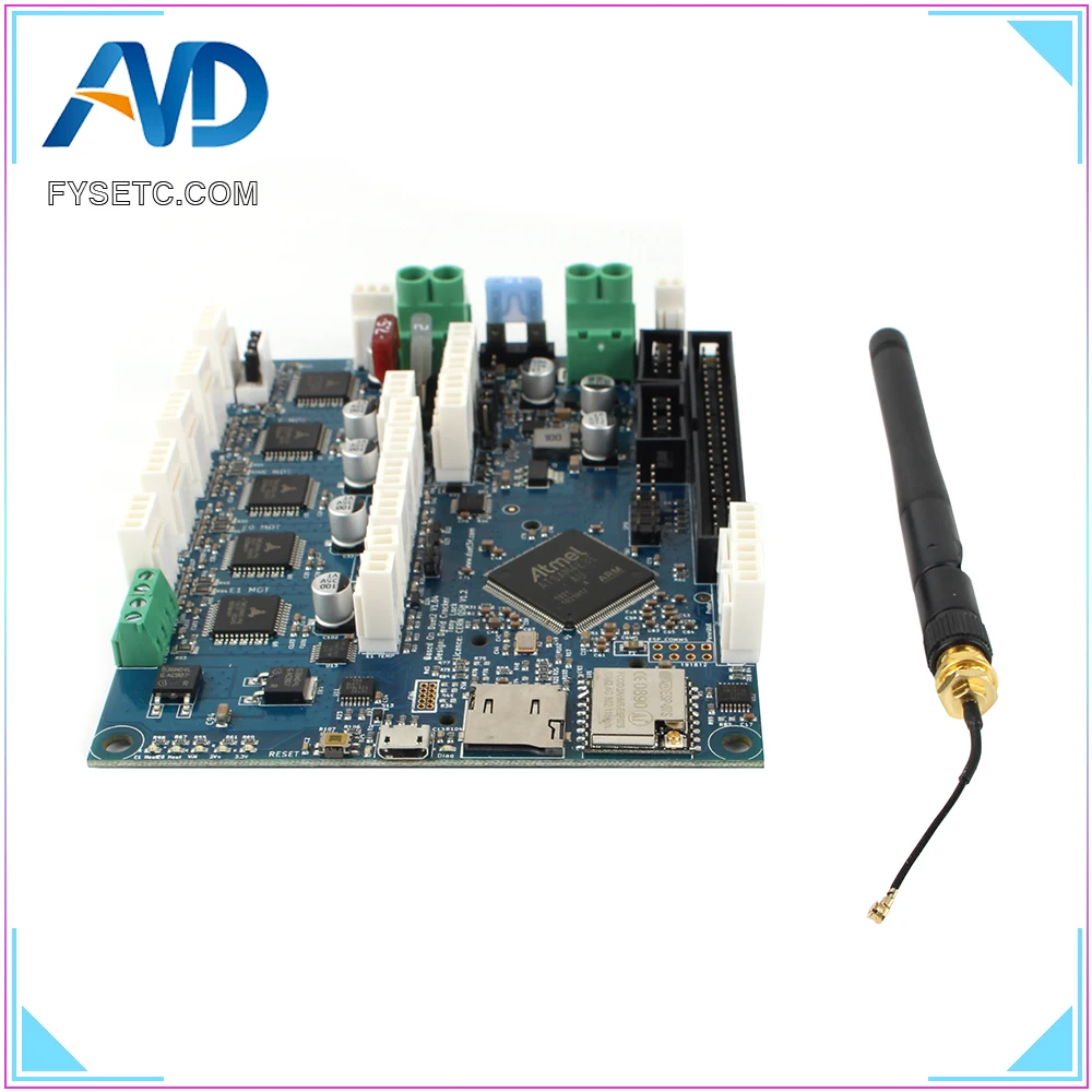 Новейшая Плата контроллера Duet 2 Wi-Fi V1.04 для 3D принтера ЧПУ | Компьютеры и офис