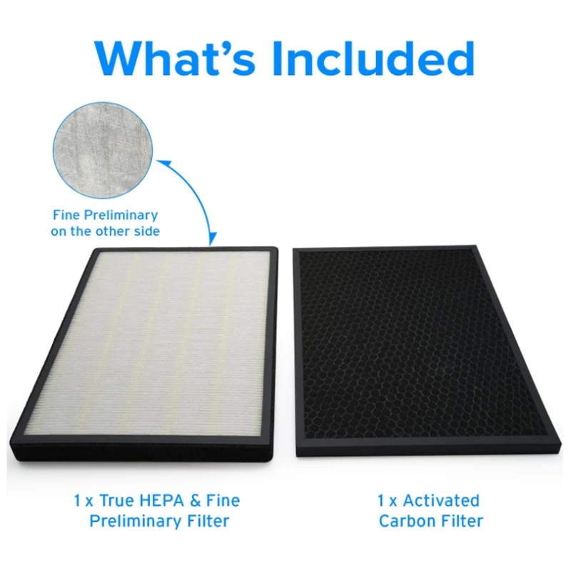 Горячее предложение! сменные фильтры настоящий HEPA и фильтр с активированным