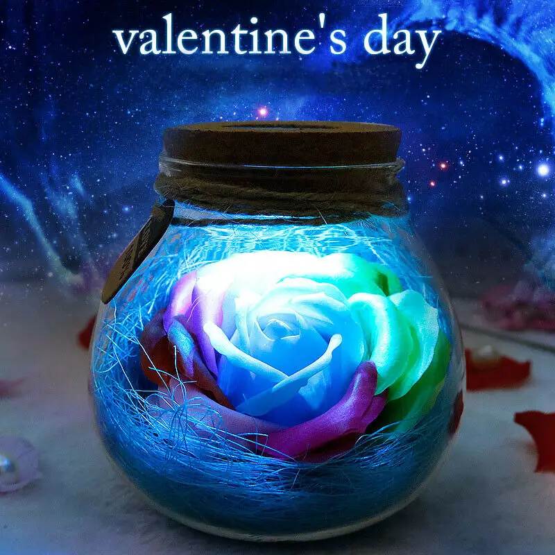 Романтический светильник подарок на день Святого Валентина светодиодная лампа