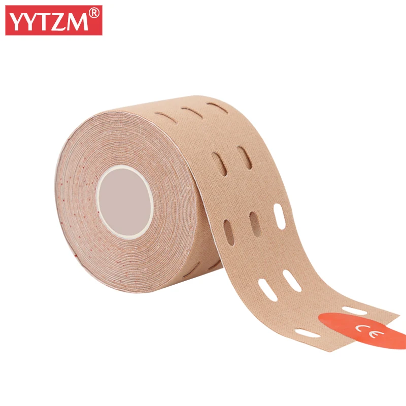 Перфорированная дышащая лента для занятий спортом 5 см * м|Налокотники и