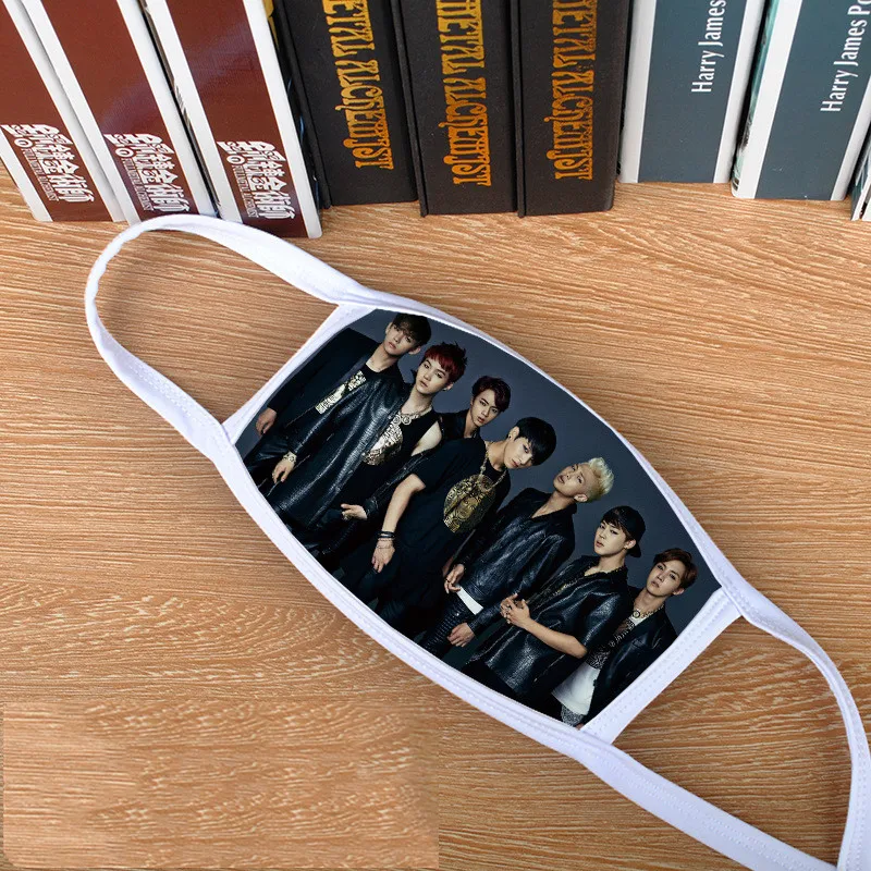 10 шт./партия KPOP маска для рта и лица JUNGKOOK Jimin SUGA JIN J-HOPE RM космическая хлопковая маска теплая и пылезащитная PM2.5