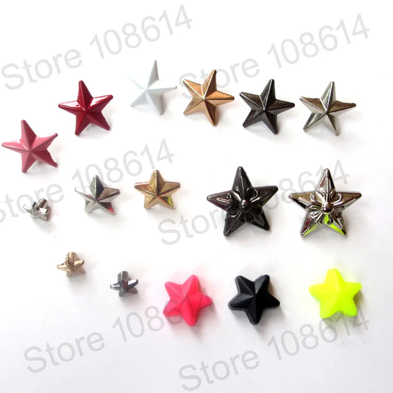 10 шт. сделай сам круглым носком и металлическими заклепками подъемный кран с