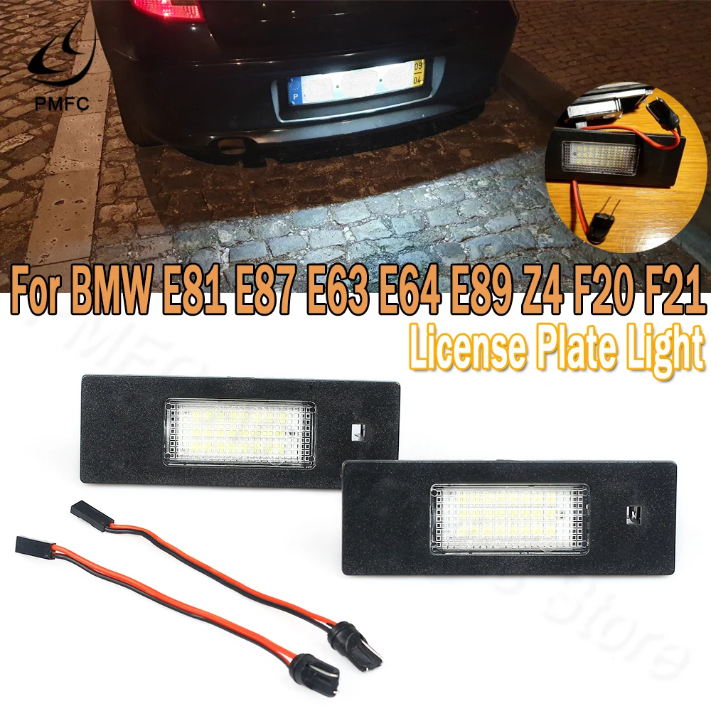 Ламсветильник светодиодная для номерного знака BMW E81 E87 E63 E64 E89 Z4 F20 F21 2