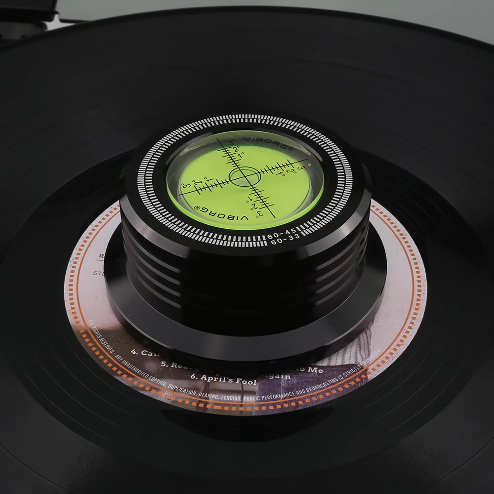 Виборг LP628B 60 Гц черный 280 г стабилизатор диска с записью веса LP вертушка