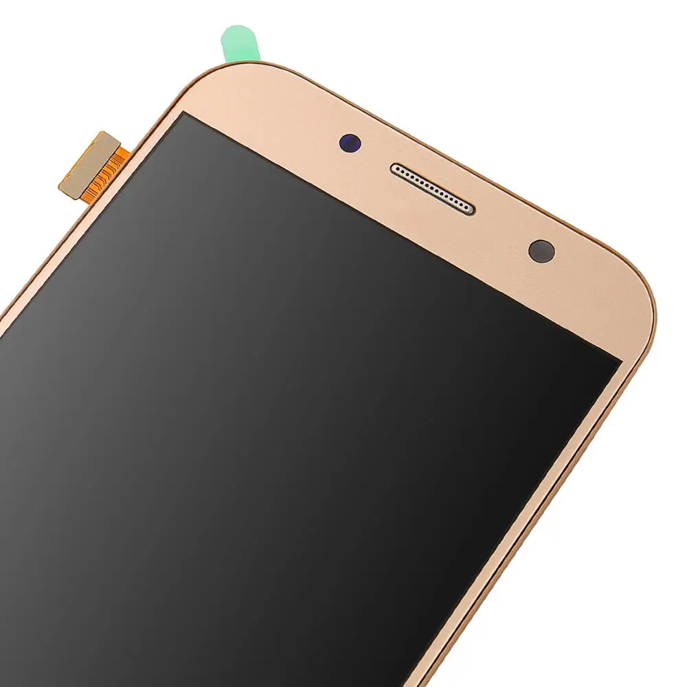 100% протестированный рабочий ЖК-дисплей для samsung Galaxy A7 2017 A720 SM-A720F A720M lcd s кодирующий