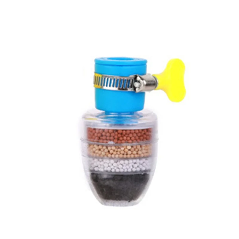 

5-слойный очиститель, фильтр для крана, водосберегающий барботер для кухонного крана, фильтрационная насадка для душа с активированным углем, чистящие фильтры