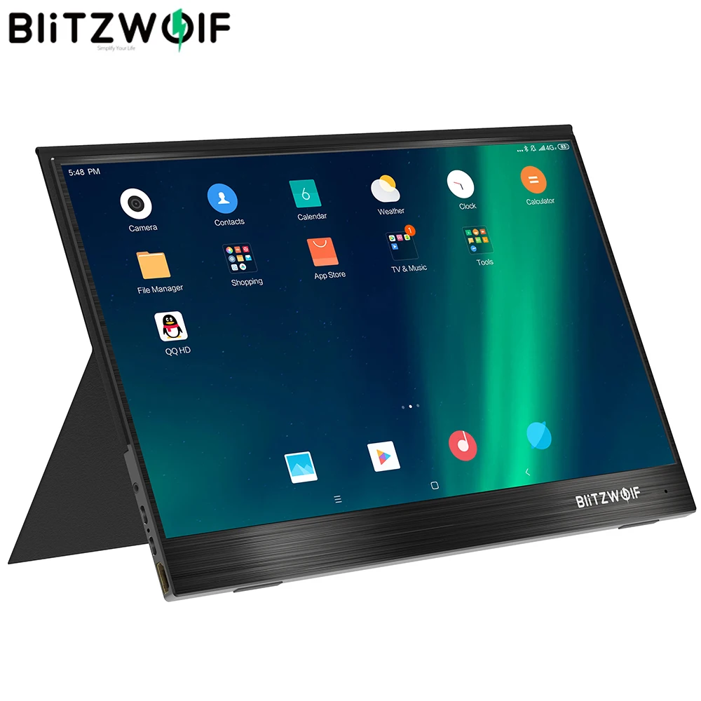 ЖК-монитор BlitzWolf BW-PCM2 13 3 дюйма FHD 1080P Тип C портативный компьютер игровой дисплей