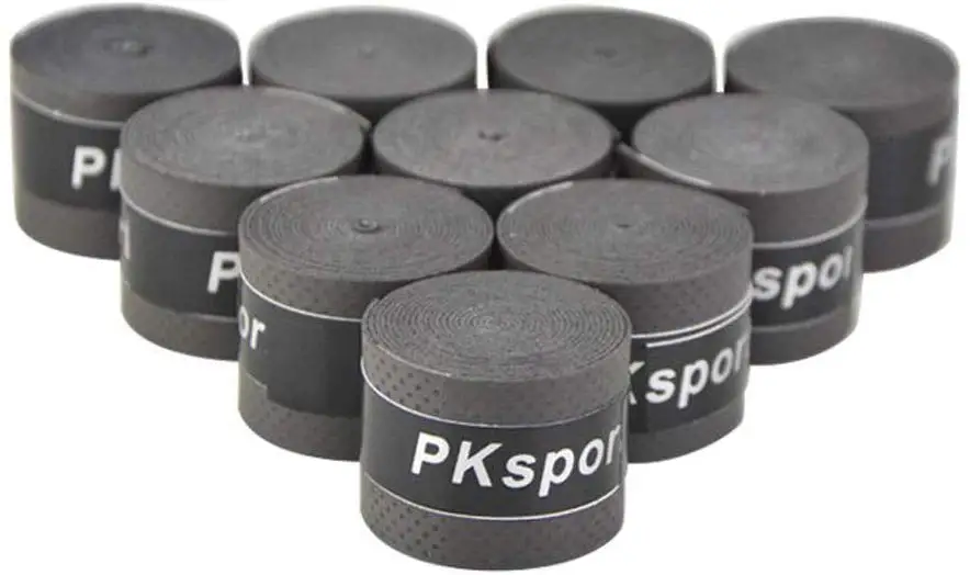 10 упаковок Теннисная ракетка для верхнего хвата ручка ракетки Нескользящая