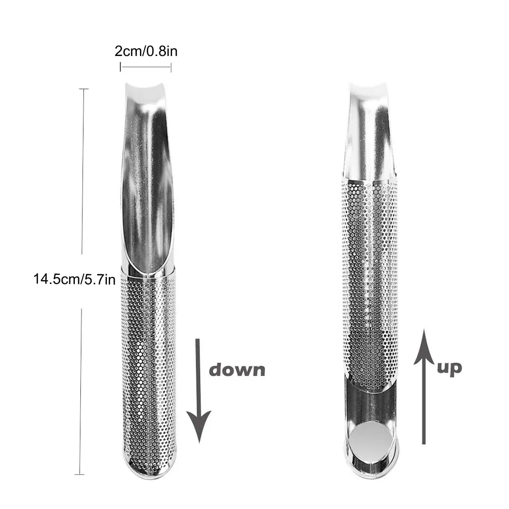 1 шт. чайные заварки для сыпучего чая нержавеющая сталь палочка труб ситечко с