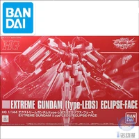 original bandai pb limited hg 1144 extreme gundam type leos eclipse face assemble model action figures