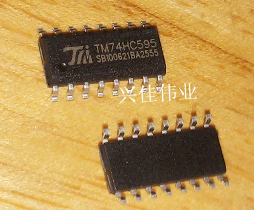 

(5 шт.) 74HC595 TM74HC595D SOP16 светодиодный