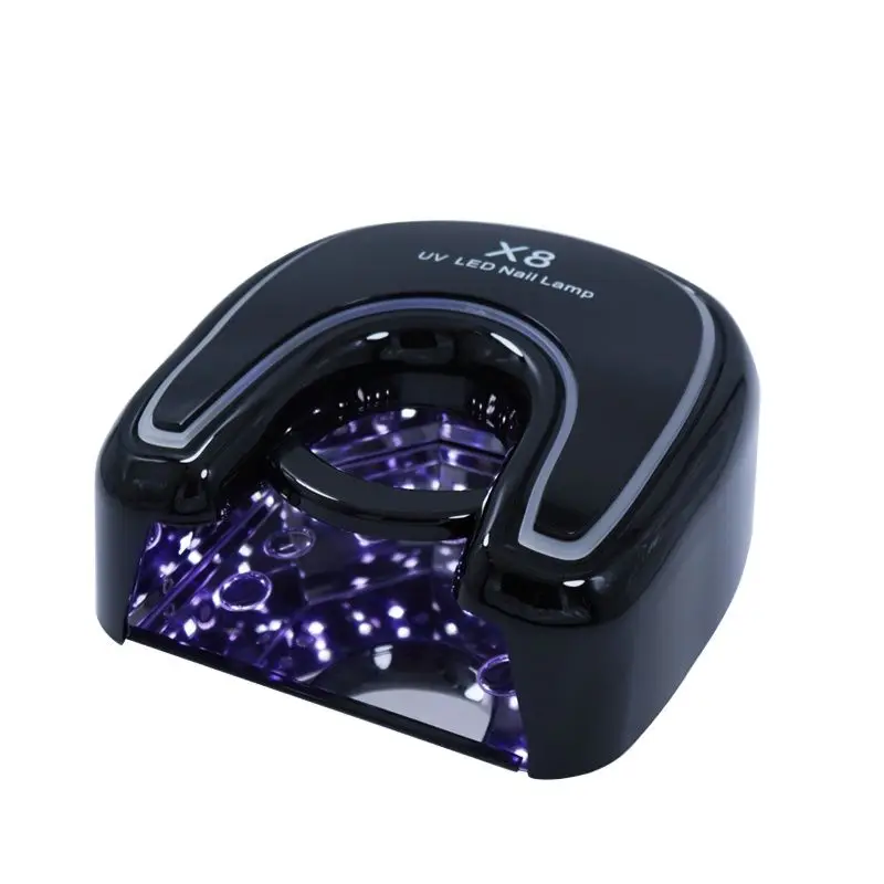 White Light Technology 48W Portable Cordless Wireless Rechargeable UV LED Lamp Gel Nails Dryer Curing With USB Port