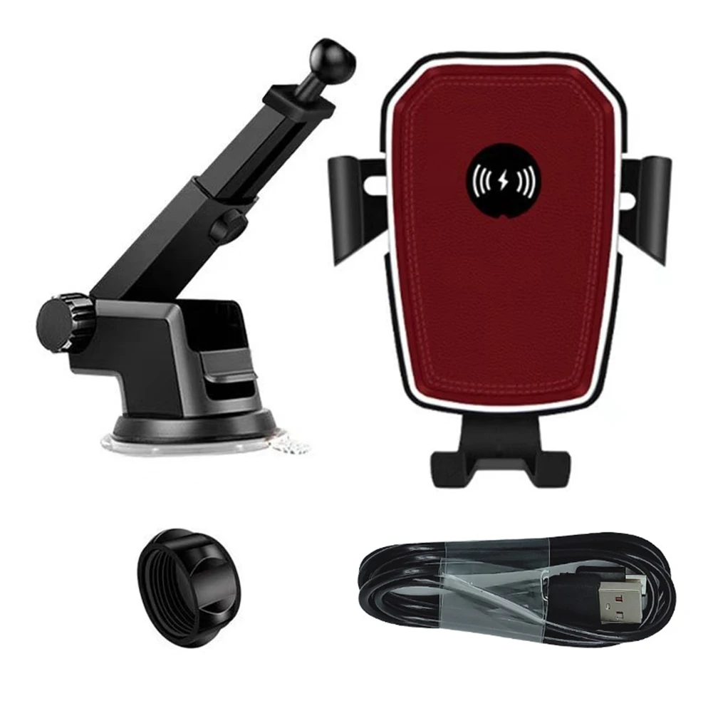 10 Вт Автомобильный держатель для телефона QI Беспроводное зарядное устройство