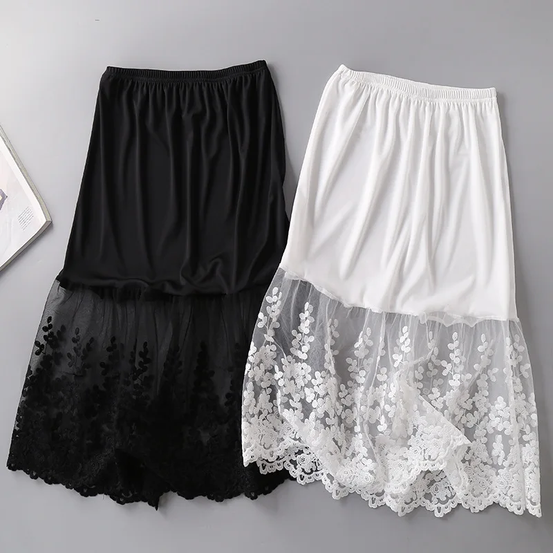 Шифоновая Лоскутная сетчатая Нижняя юбка с рыбьим хвостом на весну и лето|lace half