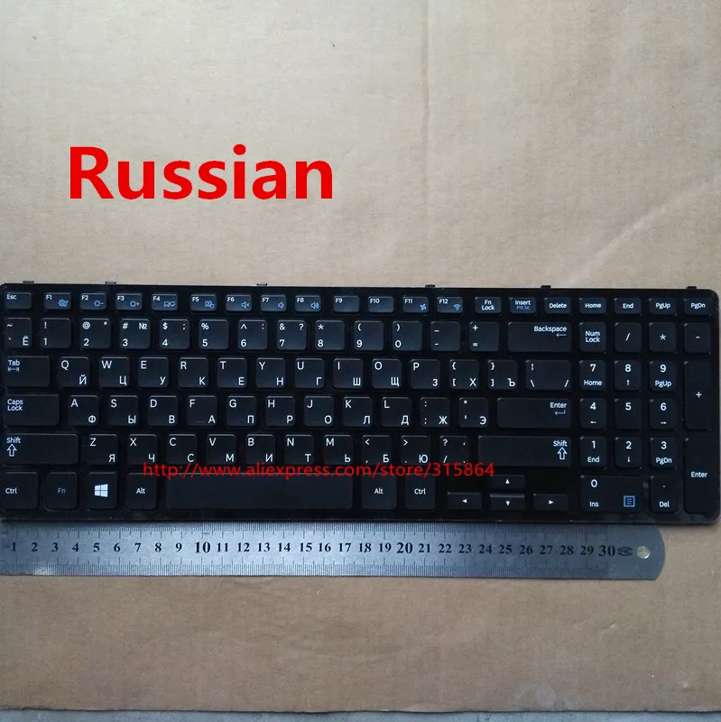Клавиатура для ноутбука Samsung NP350E5C 355E5C NP365E5C BA75-04303A /BA75-04304F США Турция Русская