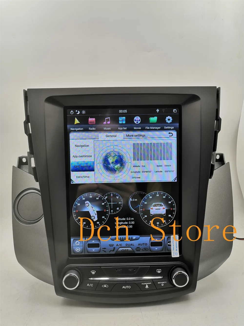 10,4 ''вертикальный экран Tesla стиль Android 8,1 автомобильный DVD gps навигация радио для Toyota RAV4 rav 4 2006-2012 PX6 CARPLAY ips