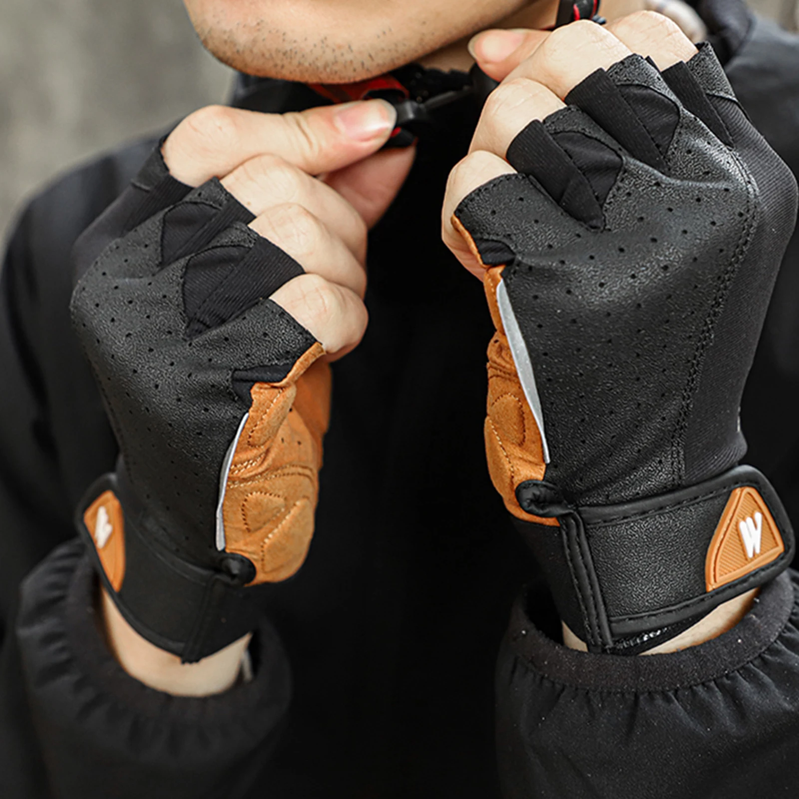 

Sports Racing Bicycle Cycling Motorcycle MTB Bike Fitness Half Finger Gloves