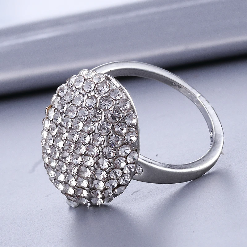 Модное очаровательное кольцо с кристаллами в форме сумерка Bella Реплика