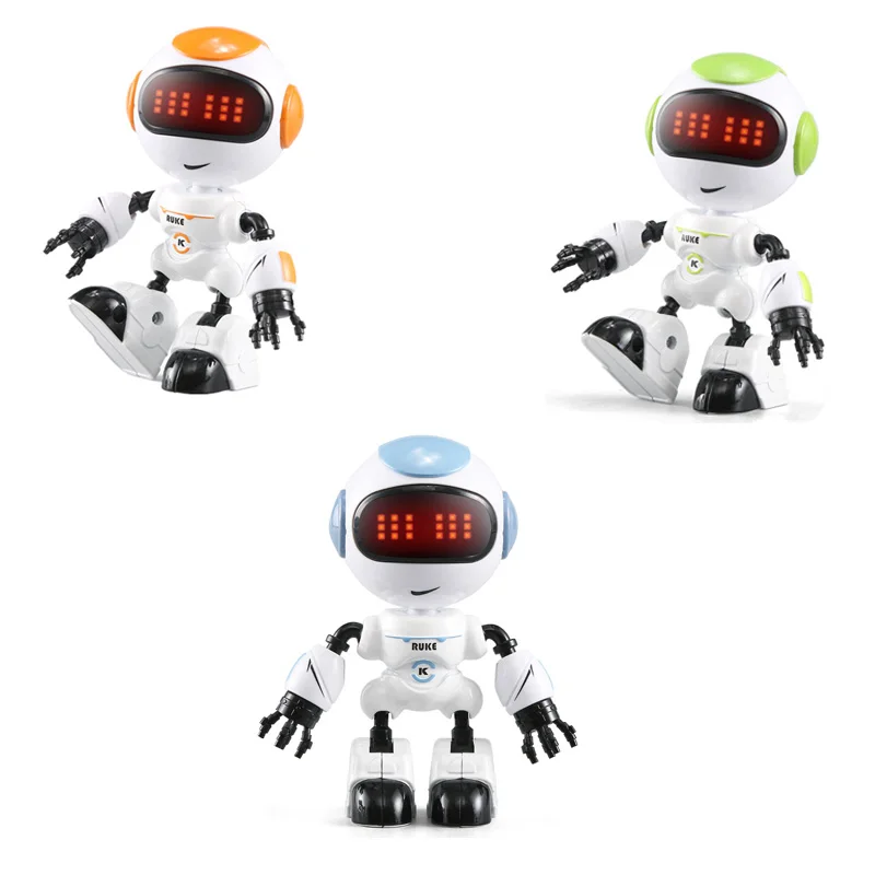 

Сенсорный светодиодный светильник с эффектом, настольный электронный питомец, детские игрушки, Умная игрушка-робот для раннего развития, Р...