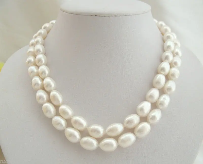 

wholesale vogue beautiful long freshwater 8-9mm pearl necklace 30 inch