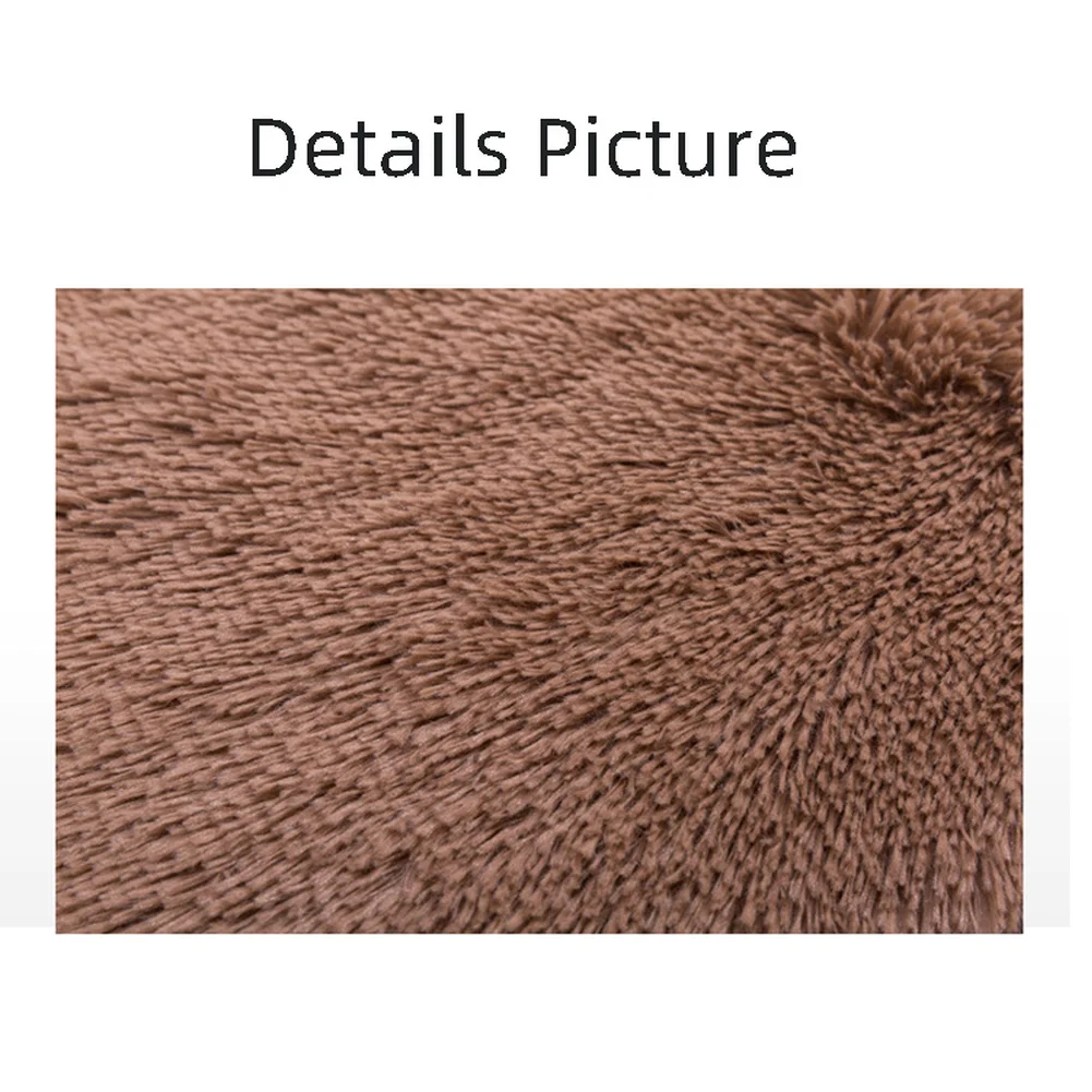 

Soft Pet Dog Blanket Cat Bed Mat Long Plush Warm Double Layer Fluffy Deep Sleeping Cover for Small Medium Large Dogs Mattress