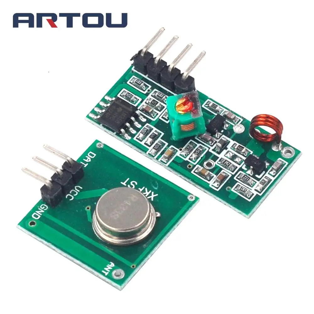 20 пар (40 шт.) 433 мгц радиочастотный передатчик и приемник комплект модулей для ARM/MCU