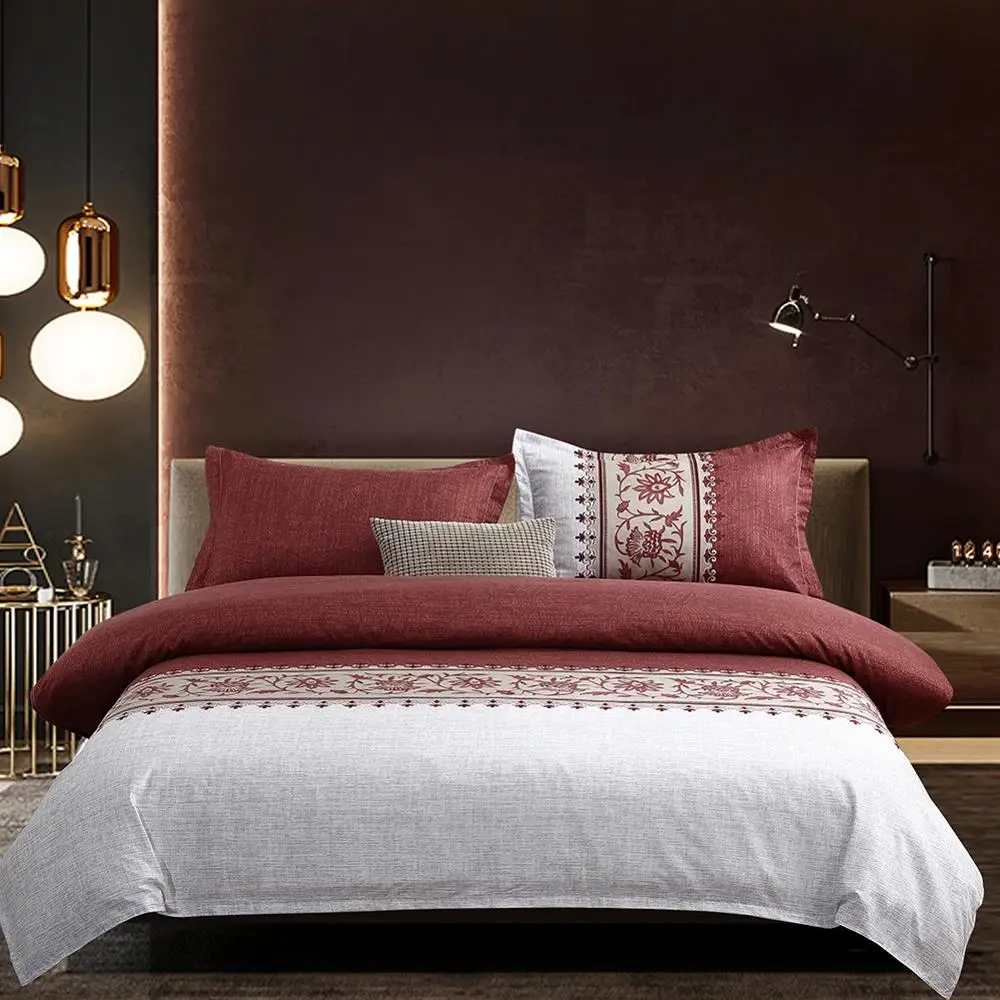 Комплект постельного белья двуспальный комплект для кровати пододеяльник