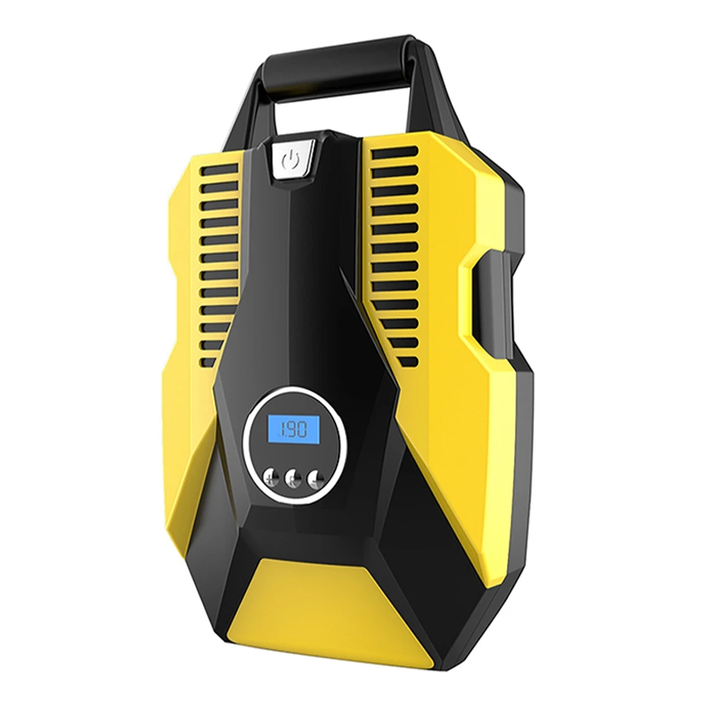 

ONEVER портативный автомобильный воздушный компрессор светодиодный светильник цифровой шинный насос 12 В интеллектуальный цифровой дисплей в...