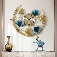chinese style wall clock modern design large luxury digital silent metal wall clock luxury reloj de pared home decoration dg50wc