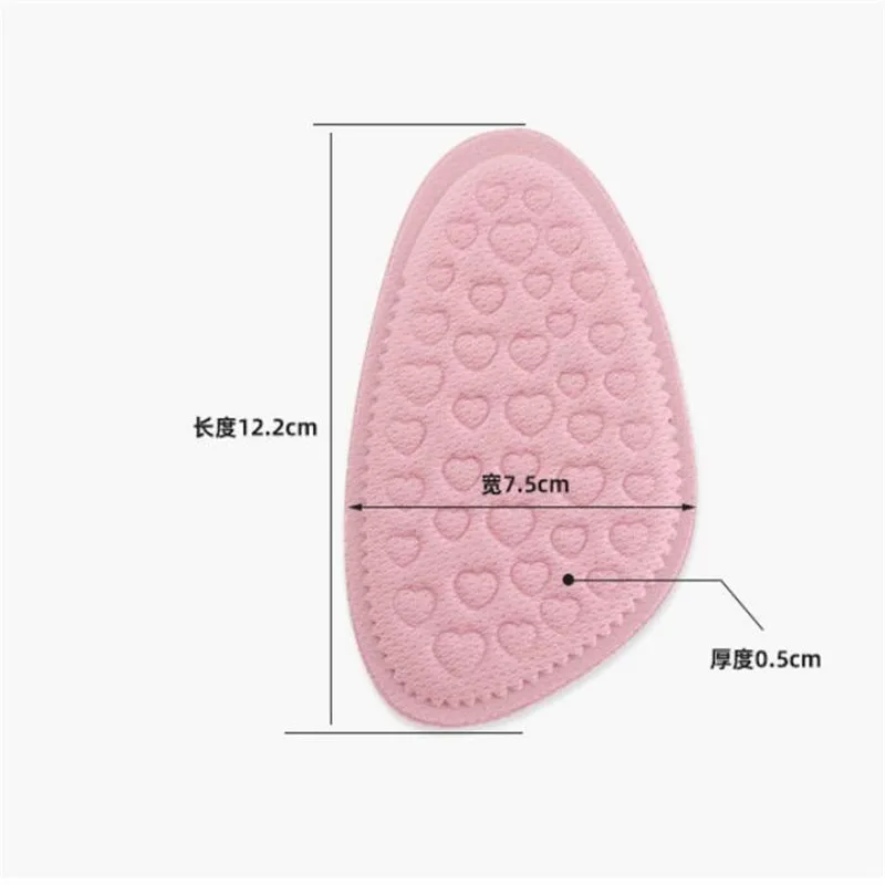 

Breathable Forefoot Pads for Shoes Inserts Women High Heels Memory Foam Sponge Massage Shoe Cushion Pain Relief Foot Care Pad