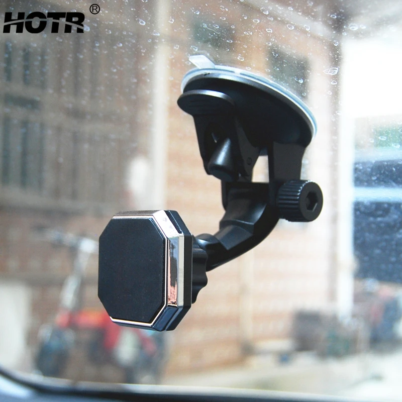 

RYWER Magnetic Car Holder Magnet Car Phone Holder 360 Rotatable Stand Mount Support Universal Windshield Holder free hand