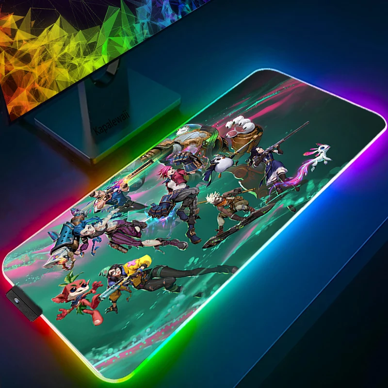 Коврик для мыши Arcane RGB игровые аксессуары компьютерный Большой Для Мыши ПК