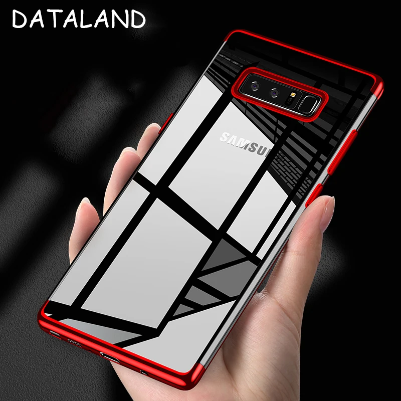 

For Samsung Galaxy S10 Plus Case Cover Transparent Plating Soft Silicone Back Cover For Samsung GalaxyS10 Plus S10E Phone Coque