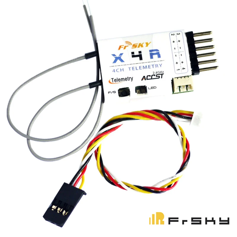 Приемник FrSky X4R 4Ch 2 4 ГГц ACCST D16 (с телеметром)|Детали и аксессуары| |