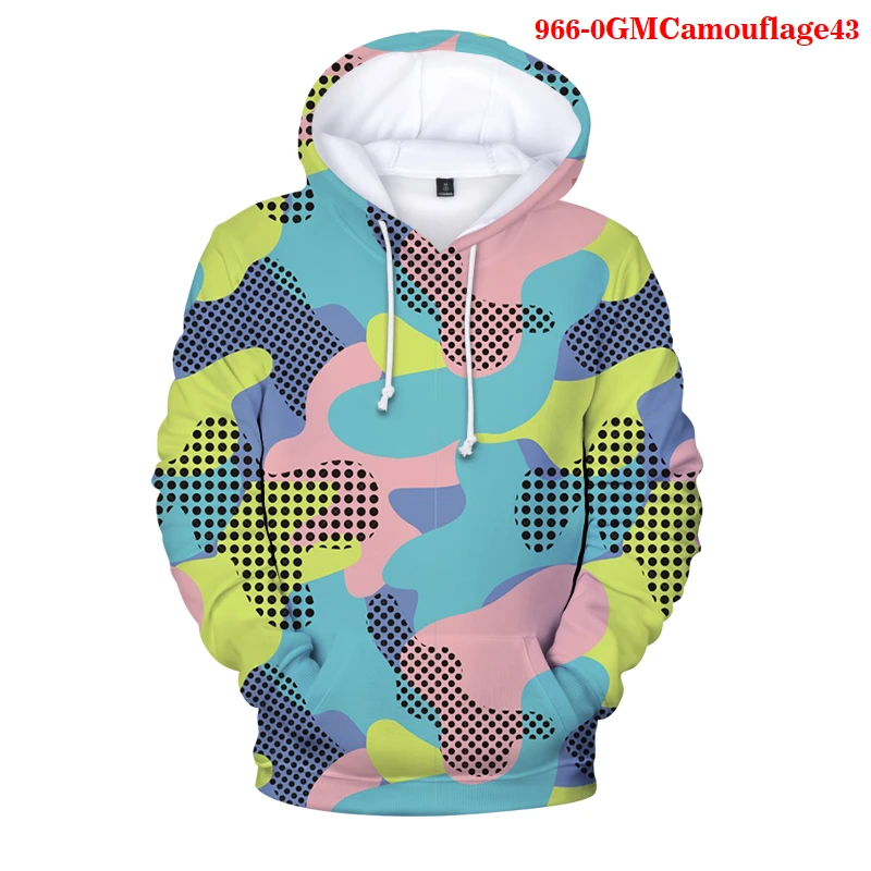 

Cool Hoodies Camouflage 3D Clothes Casual Punk Tops Women Hoodie Long Sleeve 2021 Spring Fashion Clothing Plus Size Sweatshirts