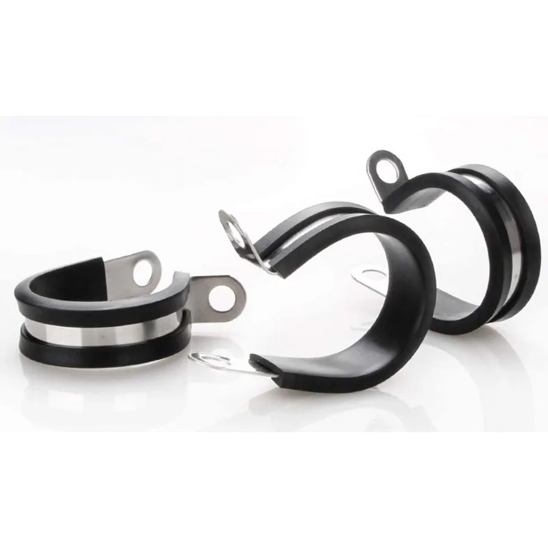 Зажим для кабеля резиновые зажимы труб из нержавеющей стали 304 разные размеры (52