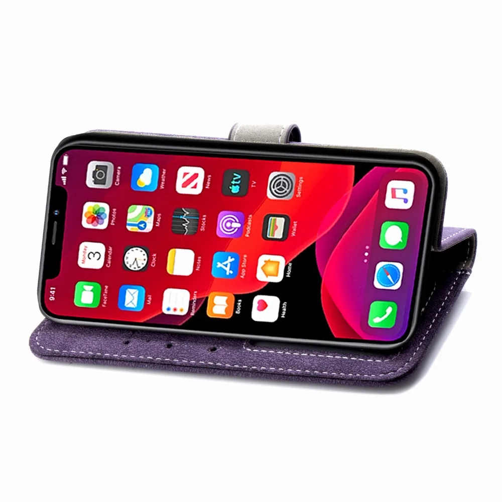 Роскошный кожаный флип-чехол-бумажник для Apple айфон 11 Pro Max XI XR X XS Max 11pro 6 6s 7 8 плюс 10 iPhone11 противоударный чехол С выдвижной подставкой