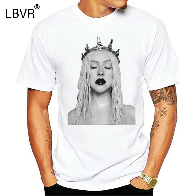 YumeeTshirt мужские футболки с изображением Кристины агилры f & uumlr befriung Wundersch oumlne