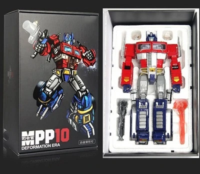 MPP10(With Box) G1 Трансформация Робот WJ MPP10 MPP-10 сплав трейлер грузовик контейнер коммандер мультфильм живопись негабаритных Фигурки игрушки - Цвет: MPP10(With Box)